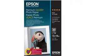 Epson Premium Glossy Photo Papier 13x18, 30 Blatt 255g/m²