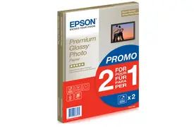Epson Premium Glossy Photo Papier A4 2x 15 Blatt 255 g/m² Vorteilspack