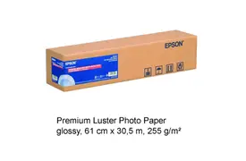 Epson Premium Papier semiglossy Rolle 250g/m² 61 cm x 30,5 m