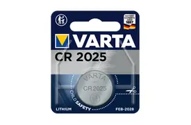 Varta Electronics CR 2025 Knopfzelle