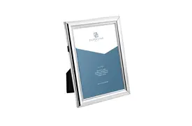 Zilverstad Perlrand 20x30cm silber-glanz Metallrahmen zum Hängen und Stellen