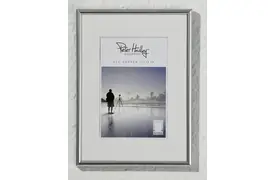 Peter Hadley Tibet 40x50 cm silber-glanz Alurahmen mit cremefarbenem Ppt. (30x40)