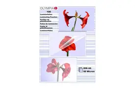 Olympia Laminierfolien DIN A6, 80 mic, VE=100