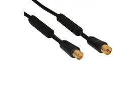 InLine Antennenkabel Premium 10 m schwarz