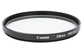 Canon 58 mm Regularfilter Klarglas-Schutzfilter